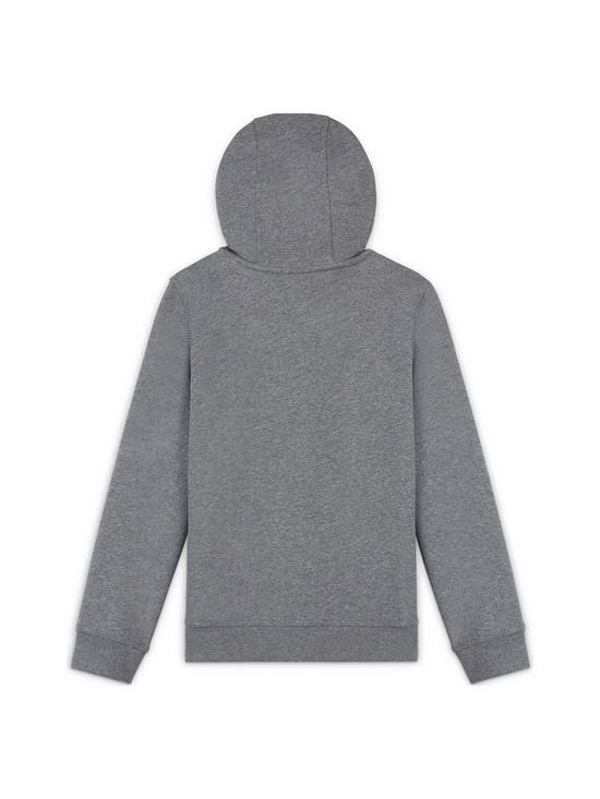 back image of nike-boys-nsw-french-terry-clubnbspzip-jacket-hoodie-grey