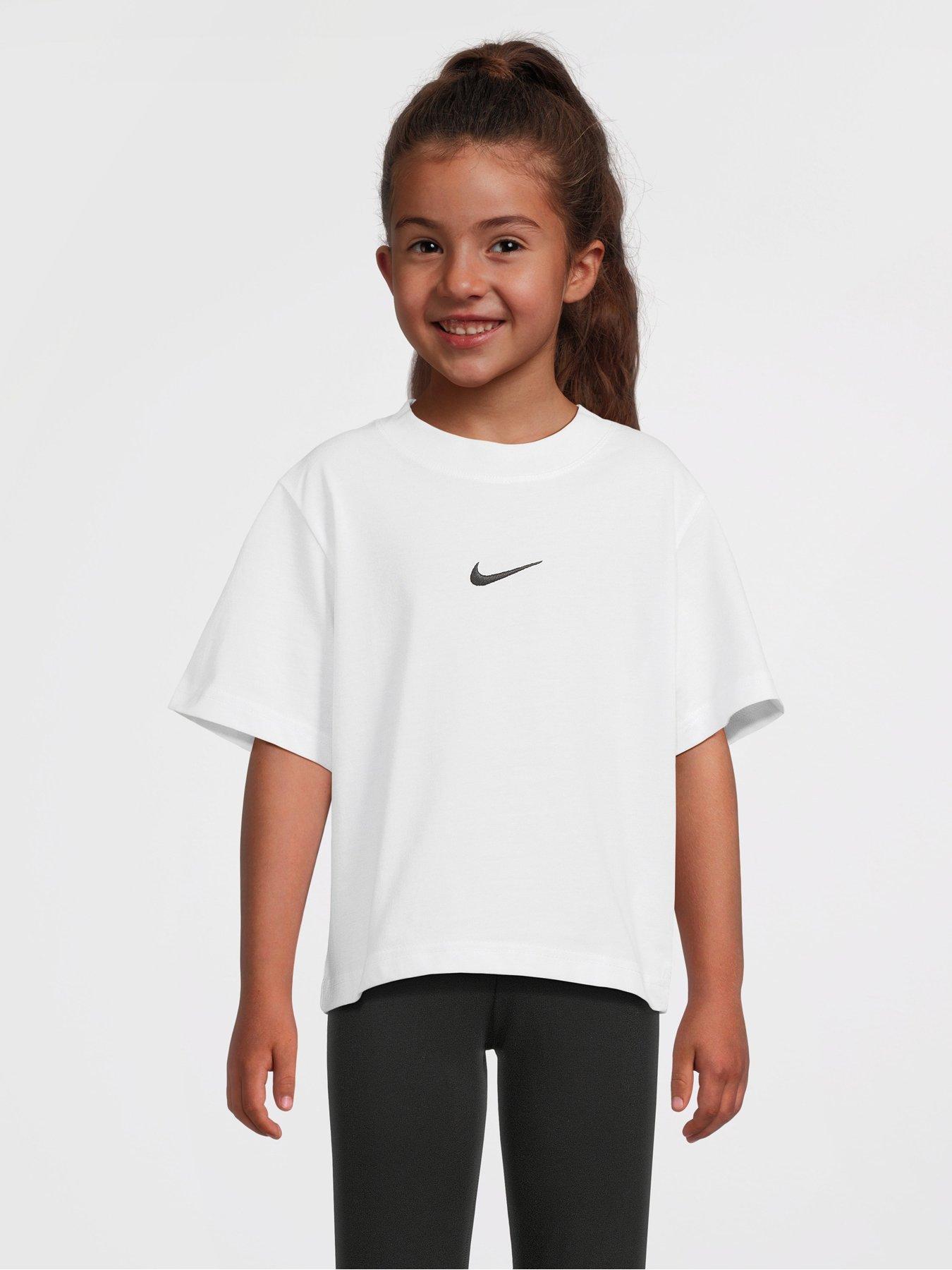 Black nike shirt outlet for girls