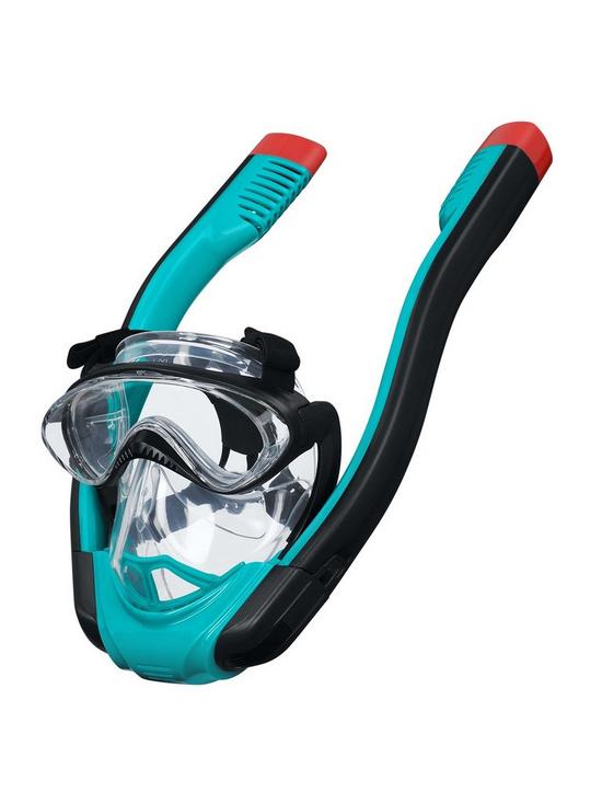 stillFront image of bestway-hydro-pro-seaclear-flowtech-snorkeling-mask-lxl