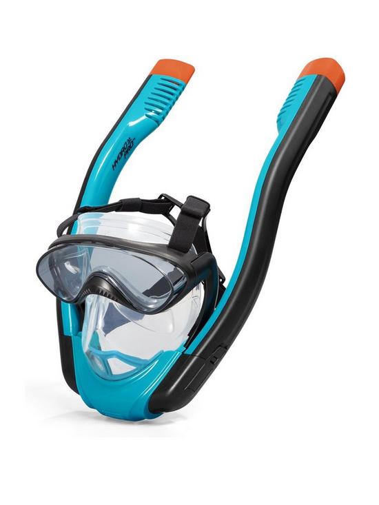 front image of bestway-hydro-pro-seaclear-flowtech-snorkeling-mask-sm