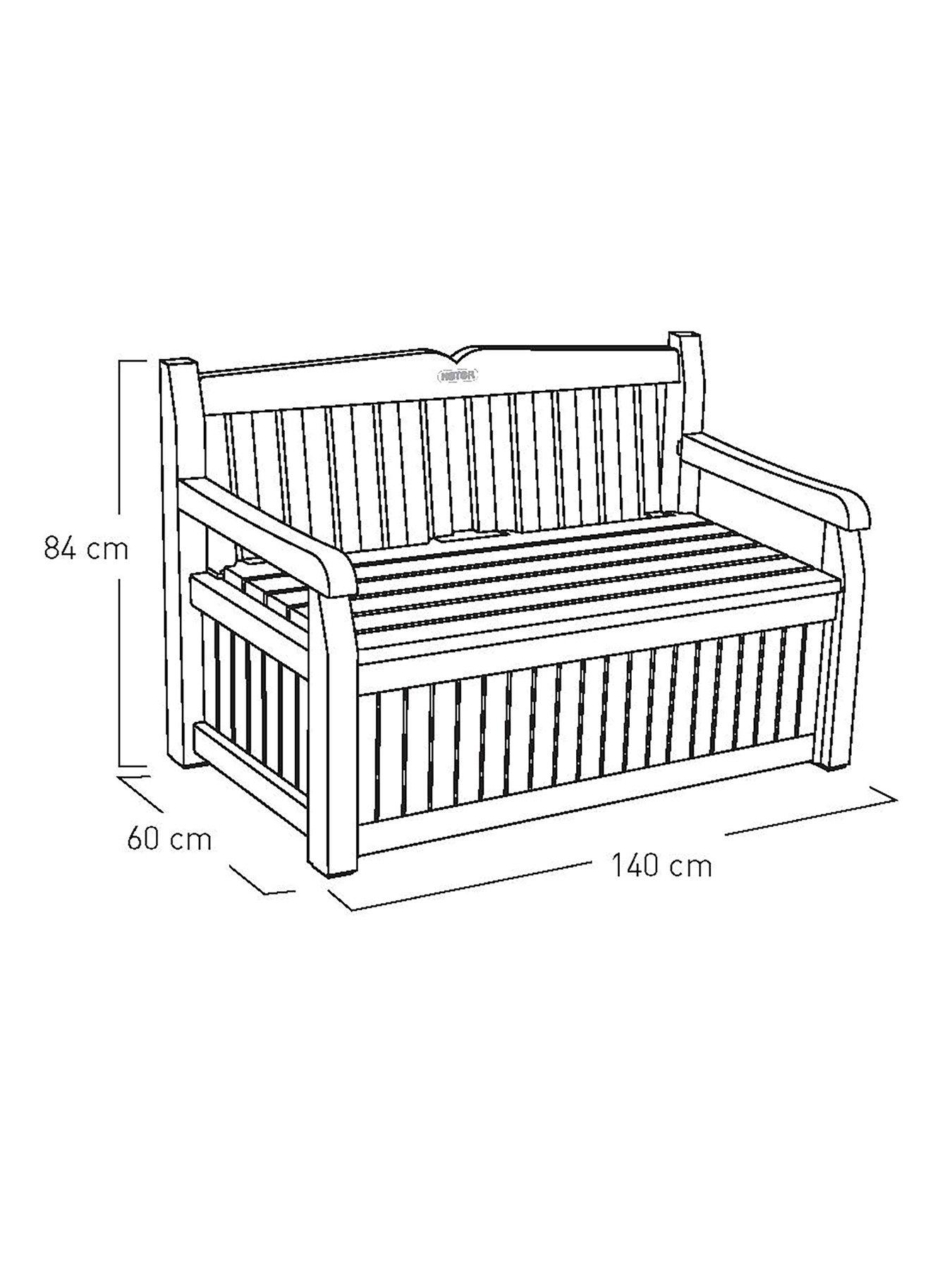  image of keter-eden-storage-bench