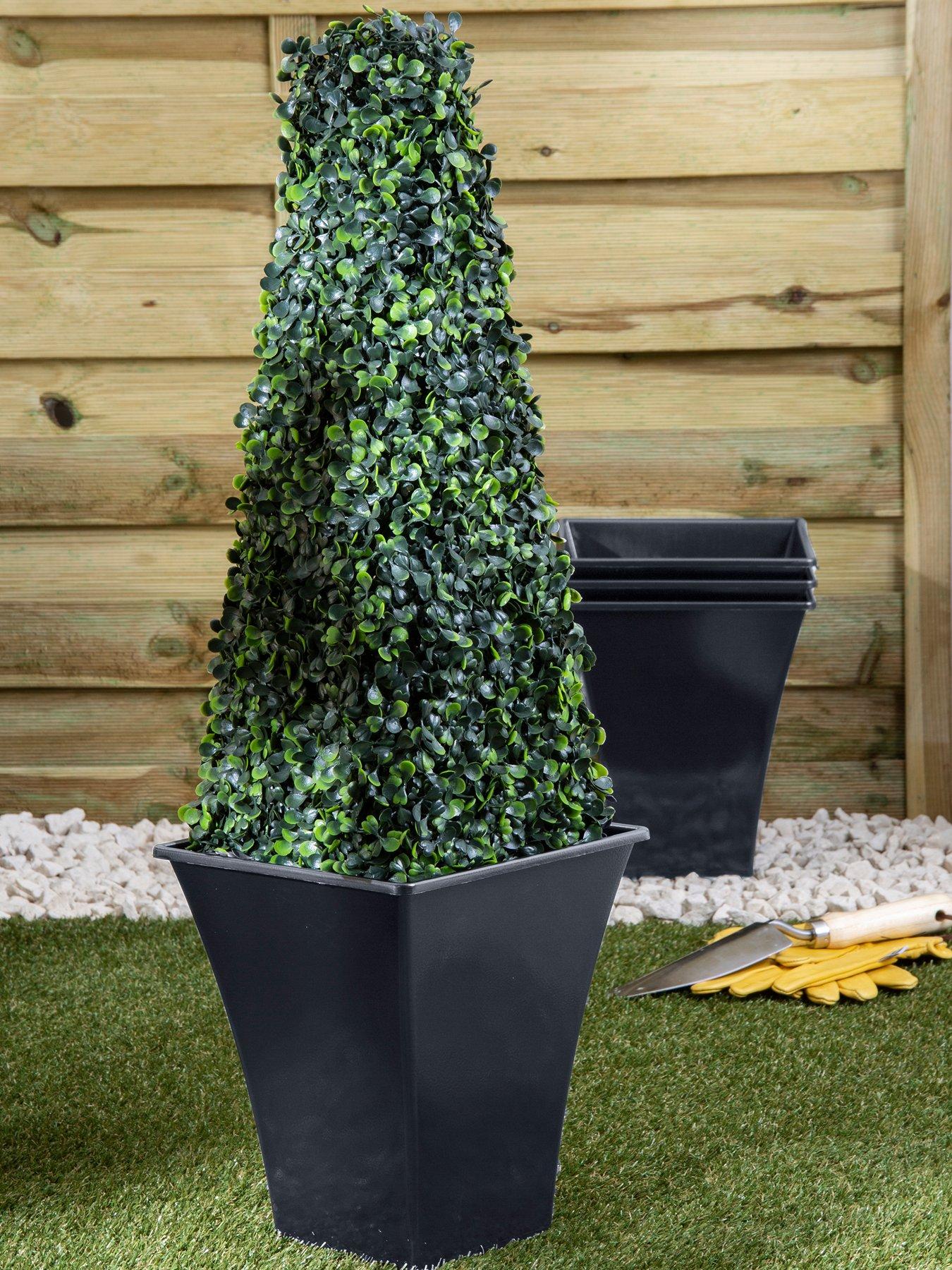 wham-set-of-4-slate-square-metallica-planters-23cm