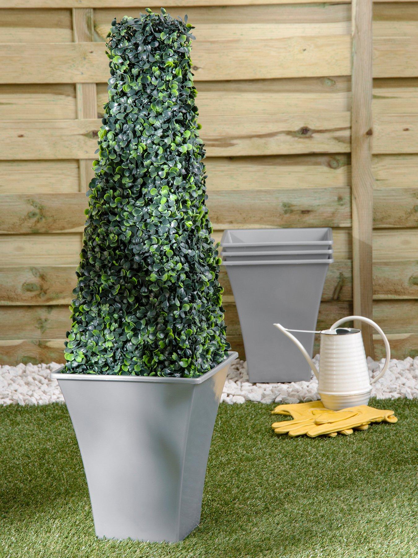 wham-set-of-4-upcycle-greynbspsquare-metallica-planters-23cm