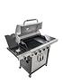  image of char-broil-advantage-seriestrade-445s-4-burner-gas-barbecue-grill-with-tru-infraredtrade-technology-stainless-steel