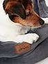  image of joules-chesterfield-pet-bed--nbspgrey