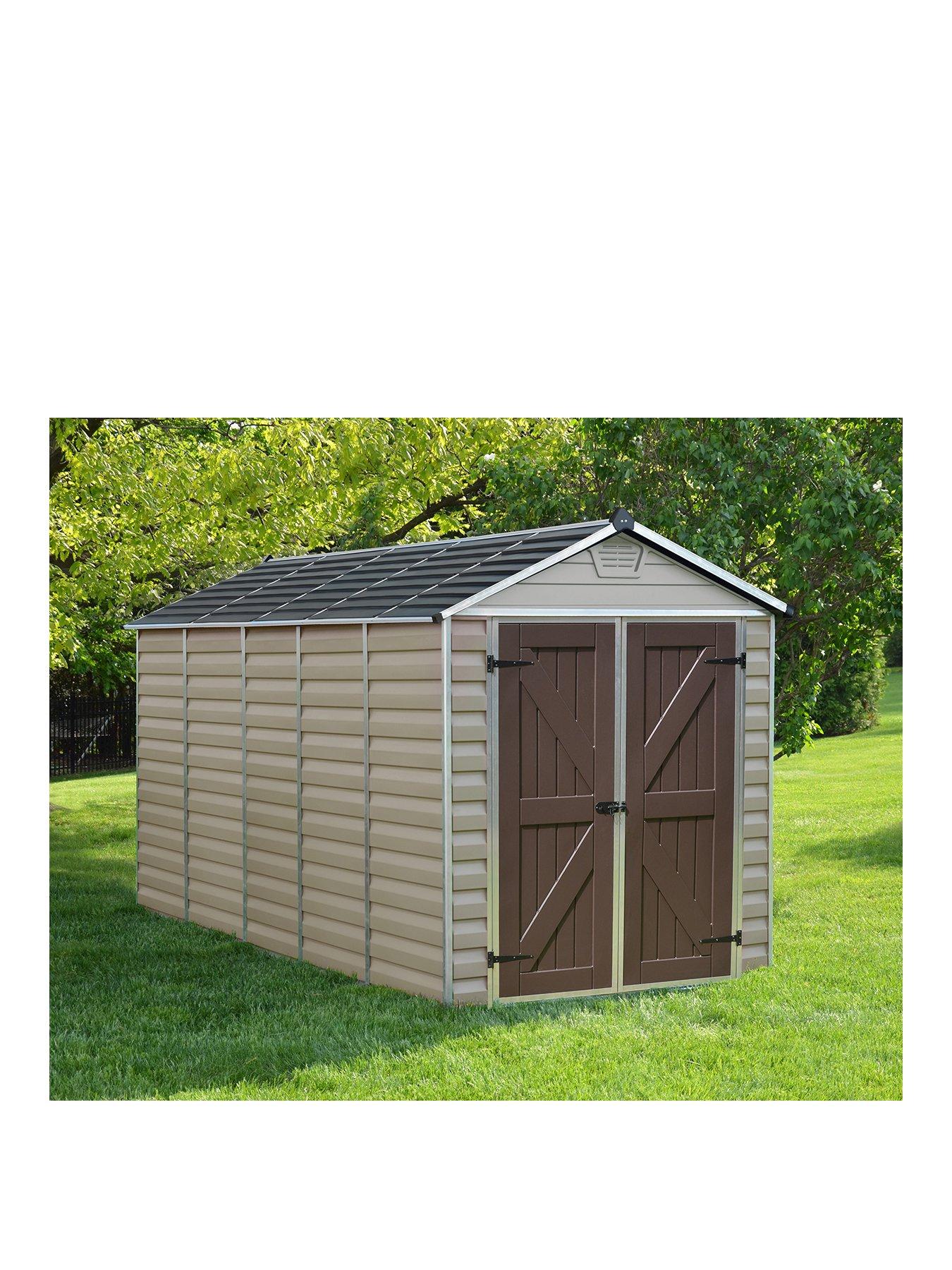 Canopia by Palram Skylight Shed 6X12 Tan