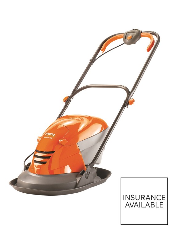 front image of flymo-hover-vac-250-corded-hover-collect-lawnmower