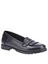 image of hush-puppies-emer-leather-back-to-schoolnbsploafer-black