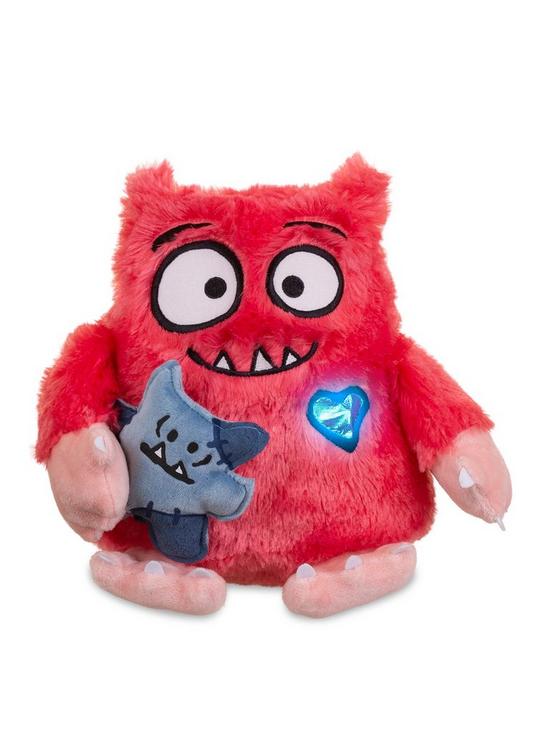 front image of love-monster-feature-soft-toy