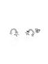  image of the-love-silver-collection-shooting-star-cubic-zirconia-studs