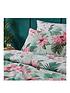  image of riva-home-hibiscus-duvet-covernbspset-pink