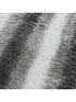  image of by-caprice-mae-faux-fur-cushion-grey