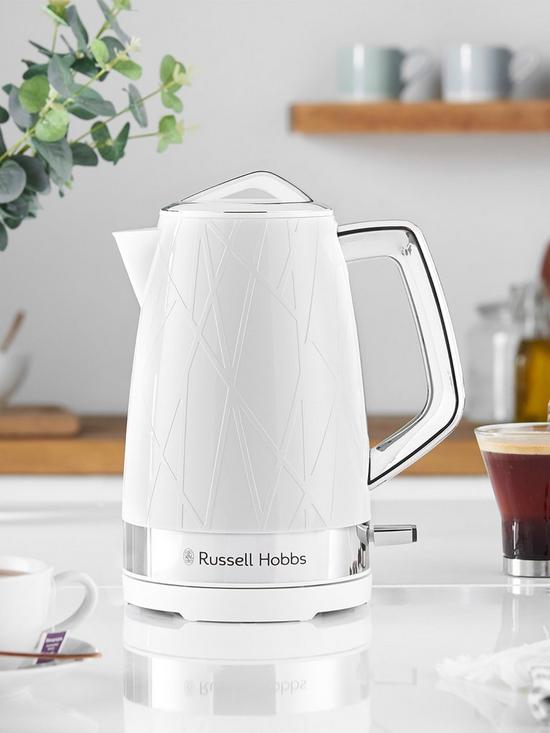 back image of russell-hobbs-structure-white-plastic-kettle-28080