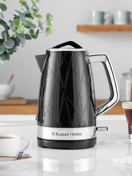 back image of russell-hobbs-structure-black-plastic-kettle-28081