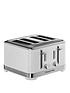  image of russell-hobbs-structure-4-slice-white-plastic-toaster-28100