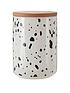  image of premier-housewares-large-speckled-canister