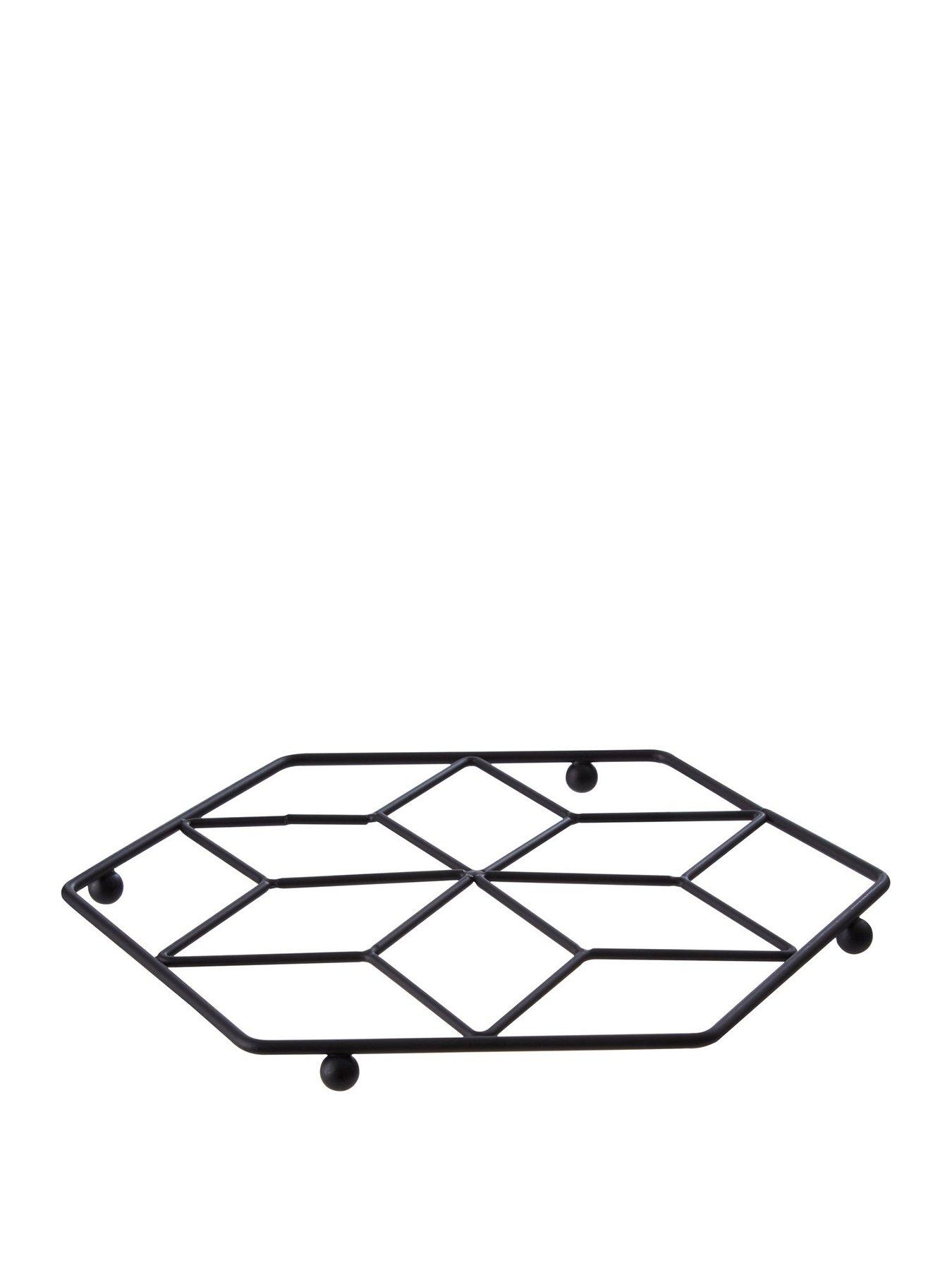 premier-housewares-vertex-trivet-black