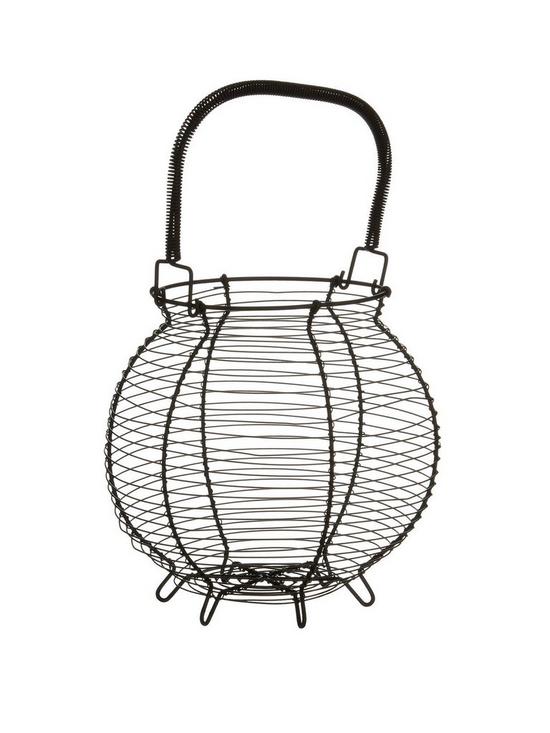 front image of premier-housewares-modern-retro-egg-basket