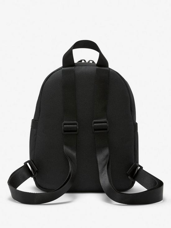 back image of nike-nswnbspmini-backpack-blackwhite