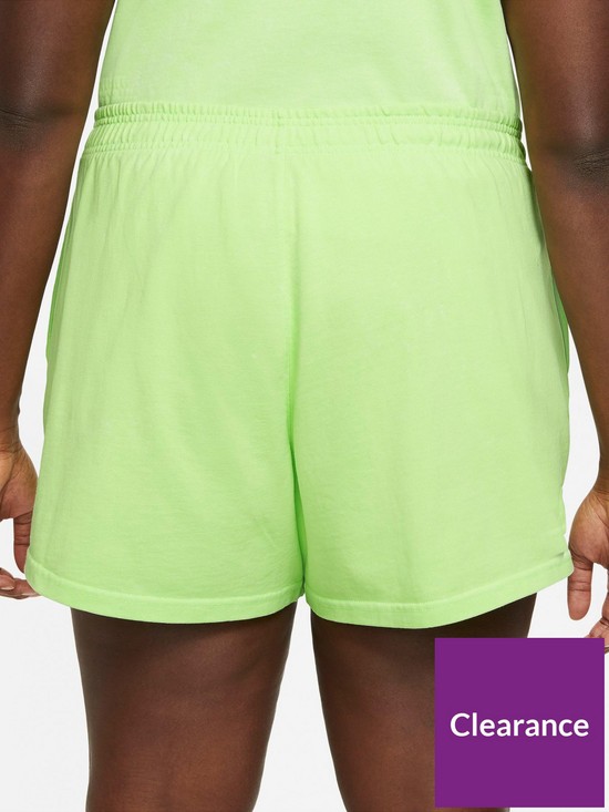 stillFront image of nike-curve-nswnbspwash-shorts-green