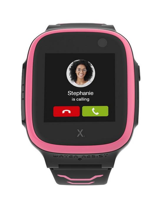 front image of xplora-x5-play-pink-kids-smartwatch