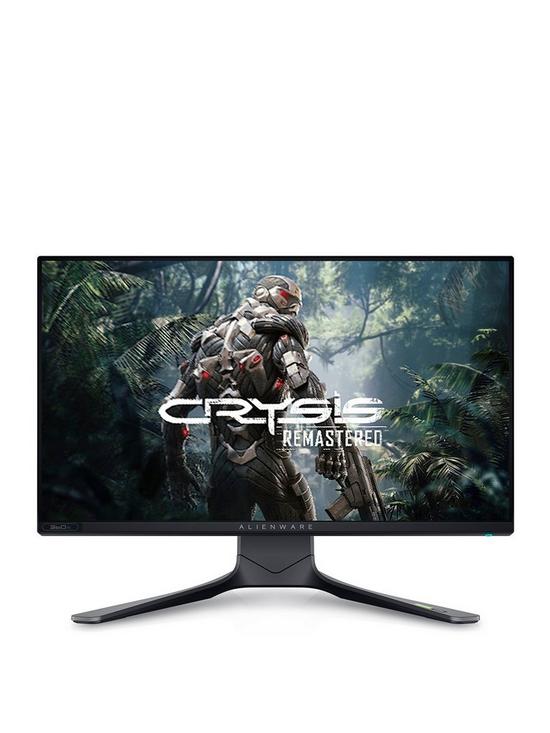 front image of alienware-aw2521h-245in-full-hd-gaming-monitor-with-optional-xbox-game-pass-for-pc-3-months-black