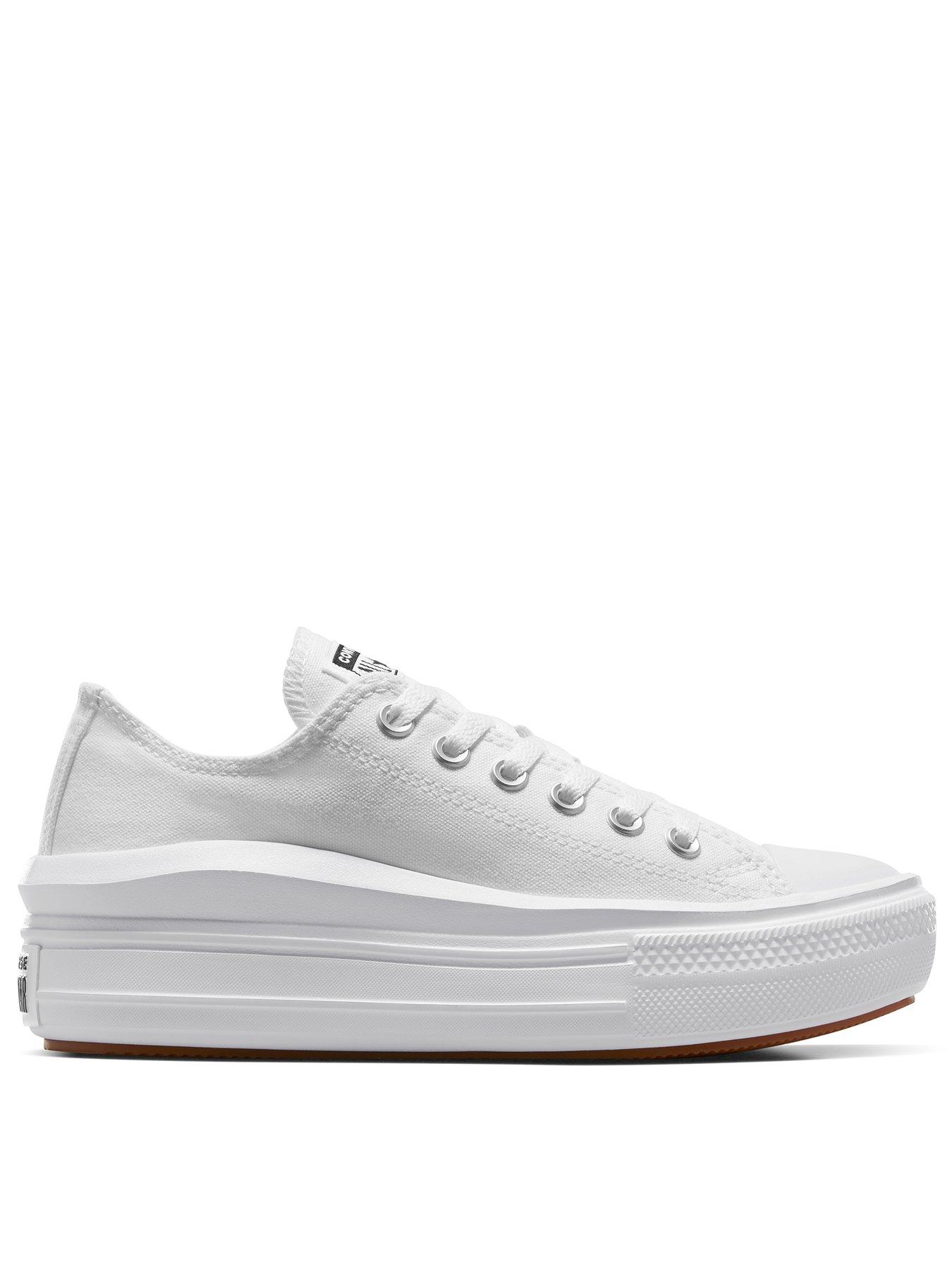 Converse Womens Move Ox Trainers White littlewoods