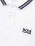  image of boss-boys-short-sleeve-logo-polo-shirt-white