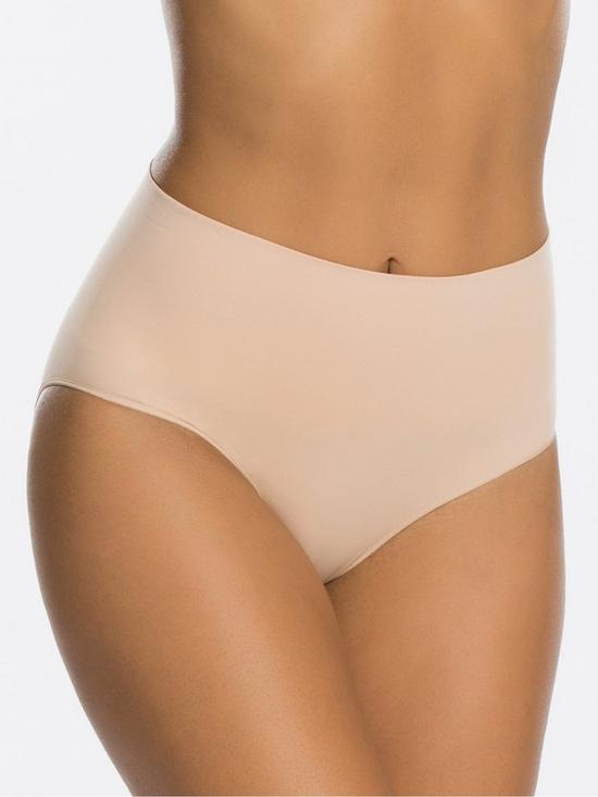 front image of spanx-everyday-shaping-medium-control-brief