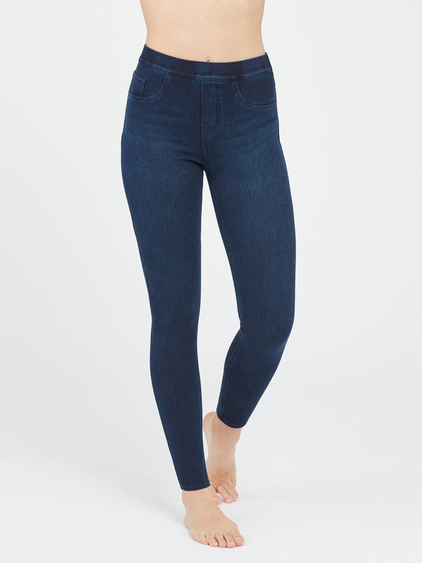 Spanx Ankle Jean-ish Legging Medium Control - Blue