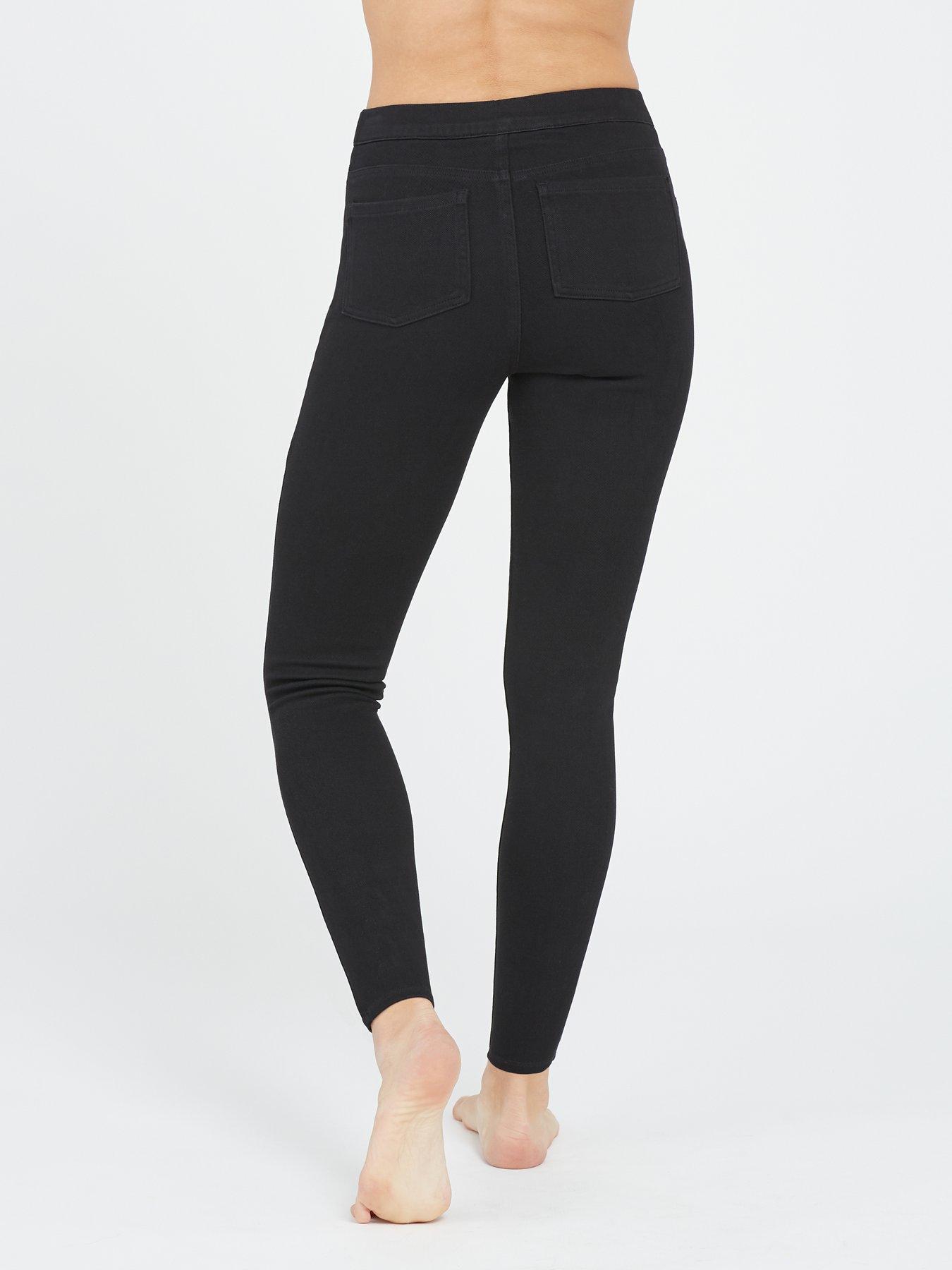 Spanx Medium Control Ankle Jean-ish Legging Black Littlewoods