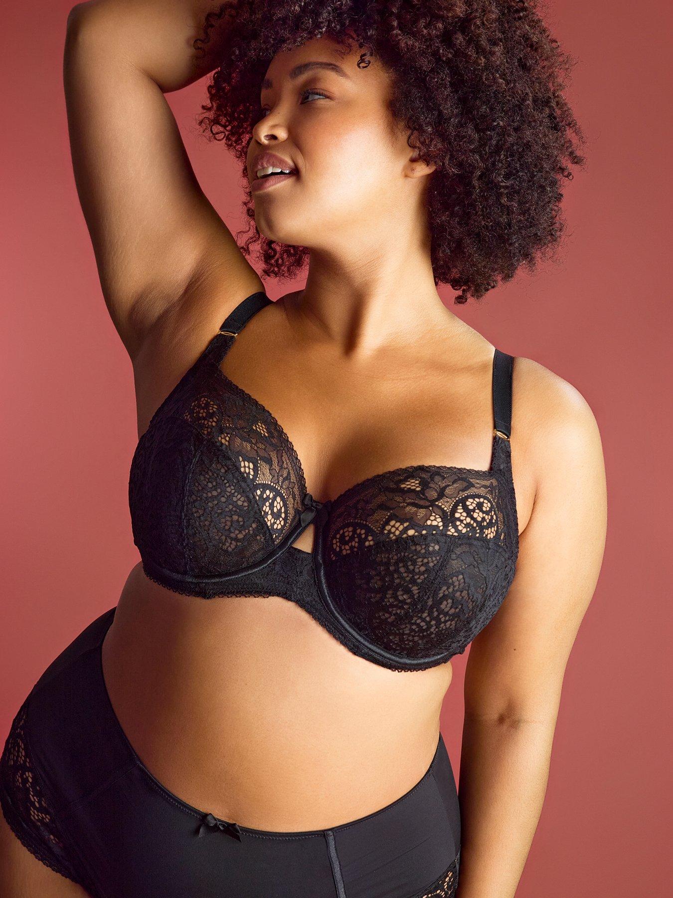 Image 1 of 6 of Sculptresse Estel Wired Full Cup Bra - Black