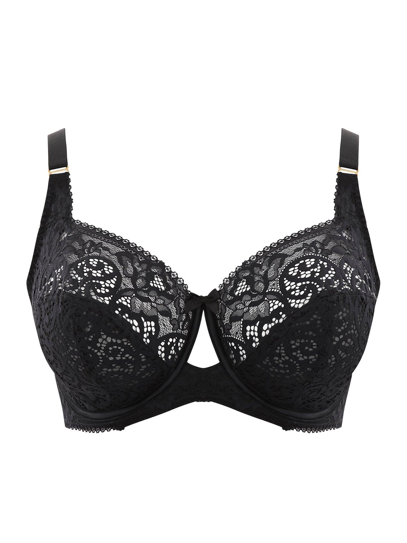 Image 5 of 6 of Sculptresse Estel Wired Full Cup Bra - Black
