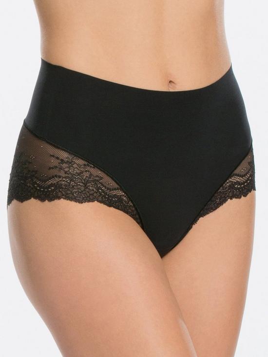 front image of spanx-undie-tectable-light-control-lace-hi-hipster