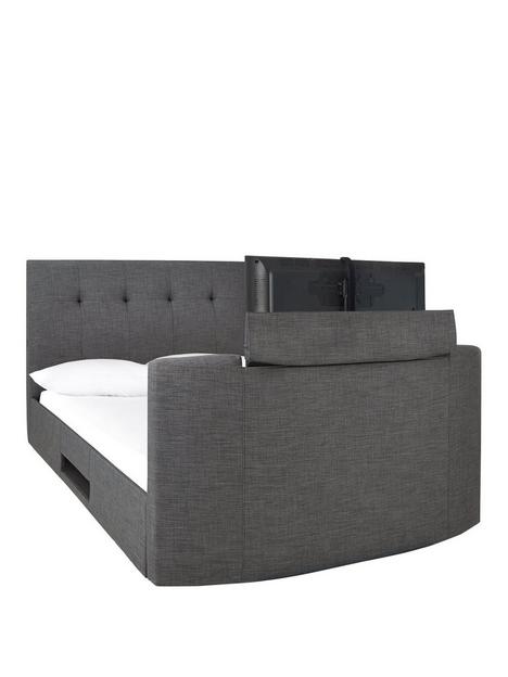 pavelonnbspfabric-side-lift-ottoman-storage-tv-bed-with-bluetooth-usb-chargers-mattress-options-buy-and-savep