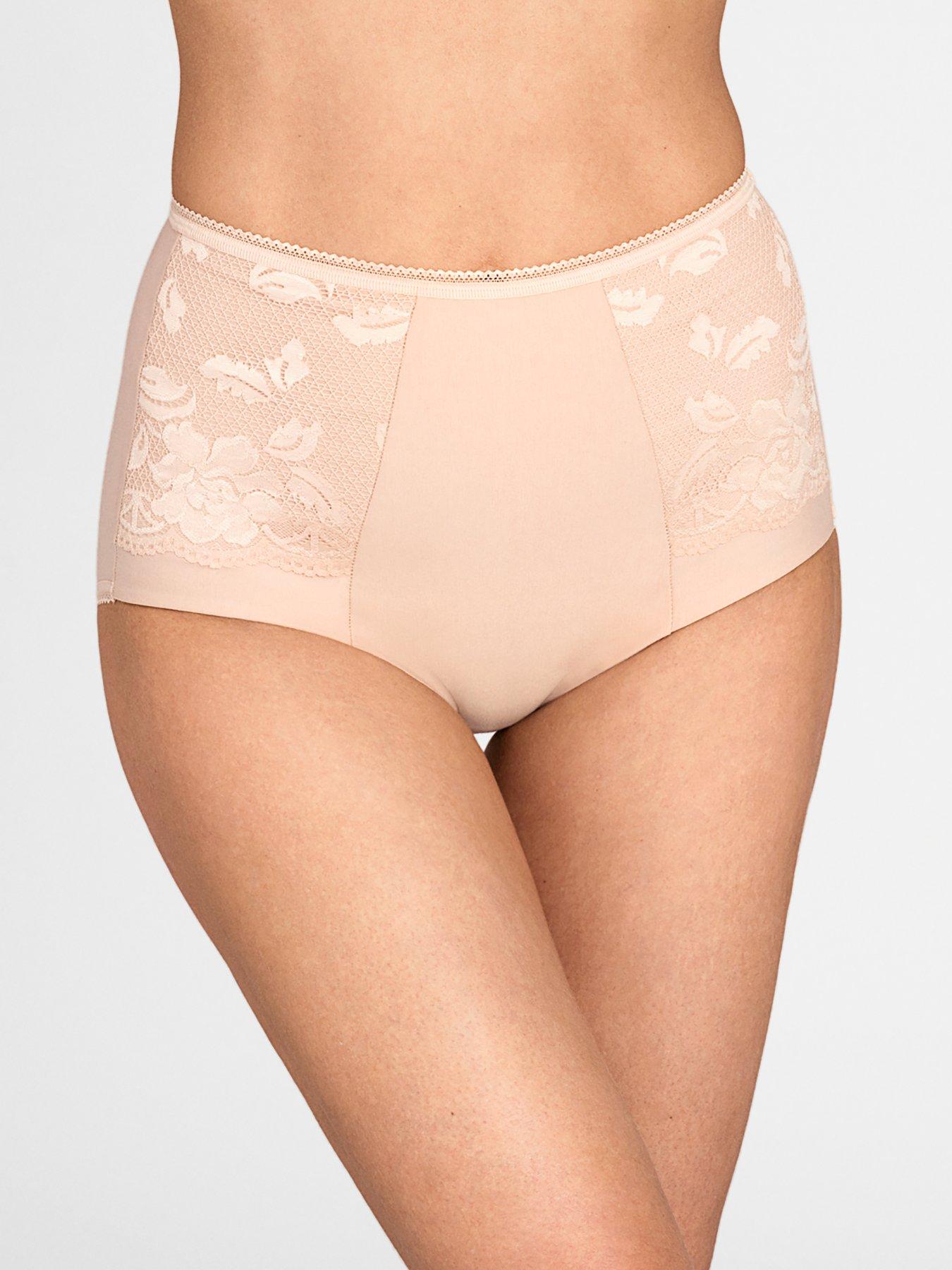 Lovely Lace Panty Girdle - Beige