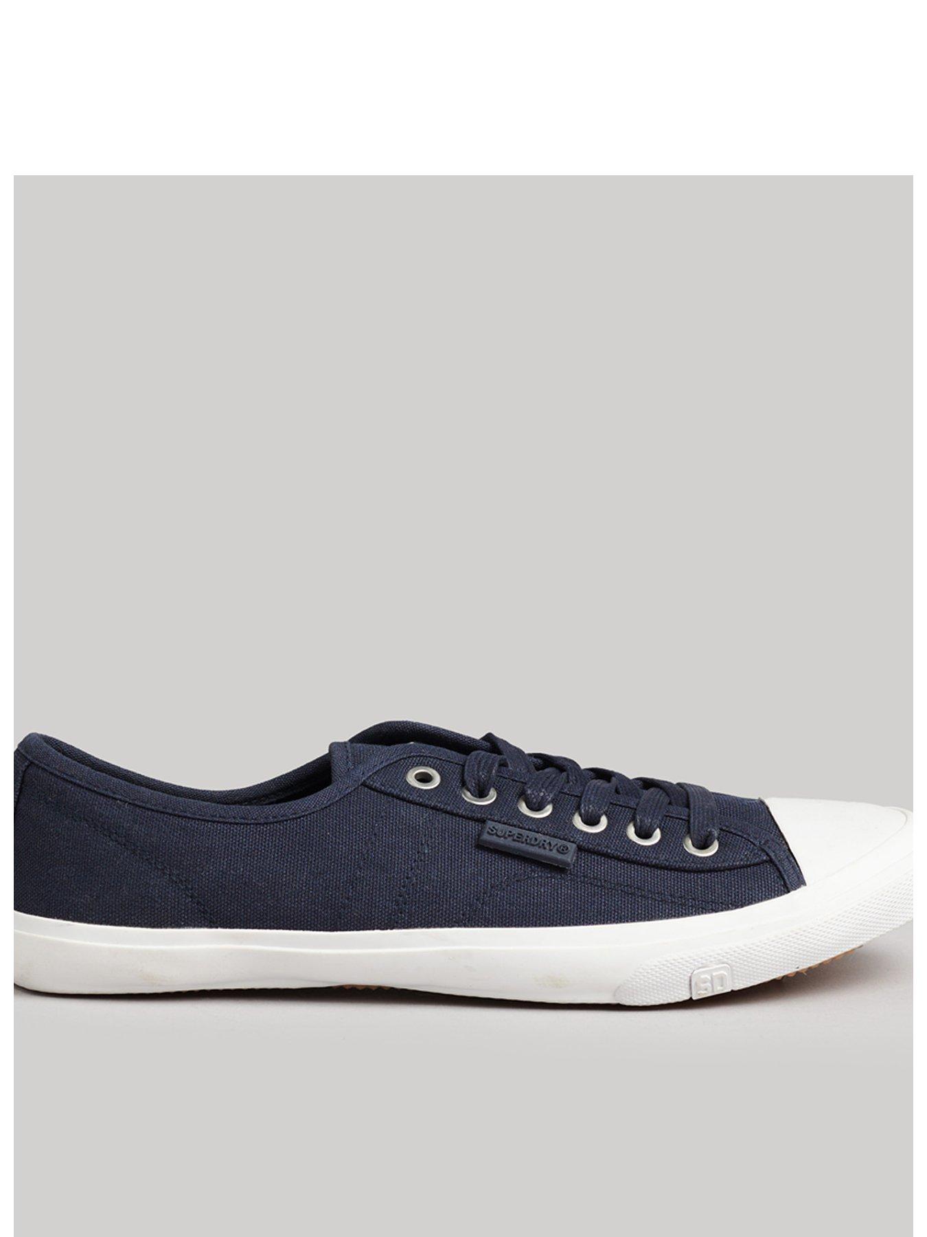 Superdry Low Pro Trainers - Navy | littlewoods.com