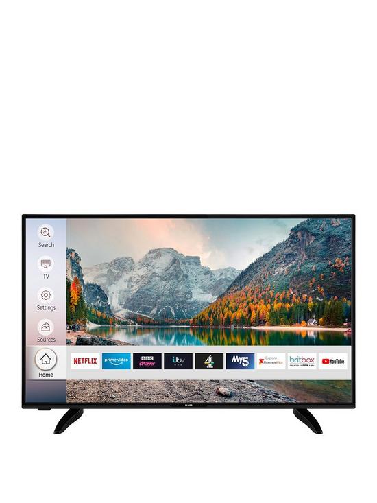 front image of luxor-lux0143009-43-inch-freeview-play-full-hd-smart-tv