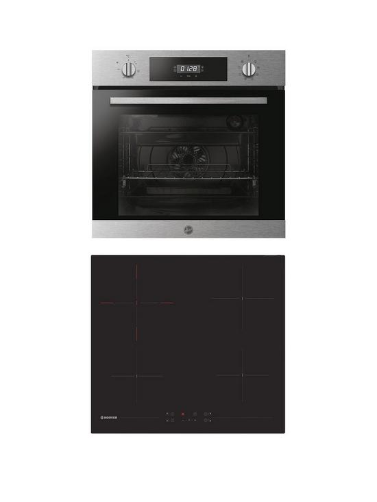 front image of hoover-phc3b25cxhh64dct-electric-oven-and-electric-hob-pack