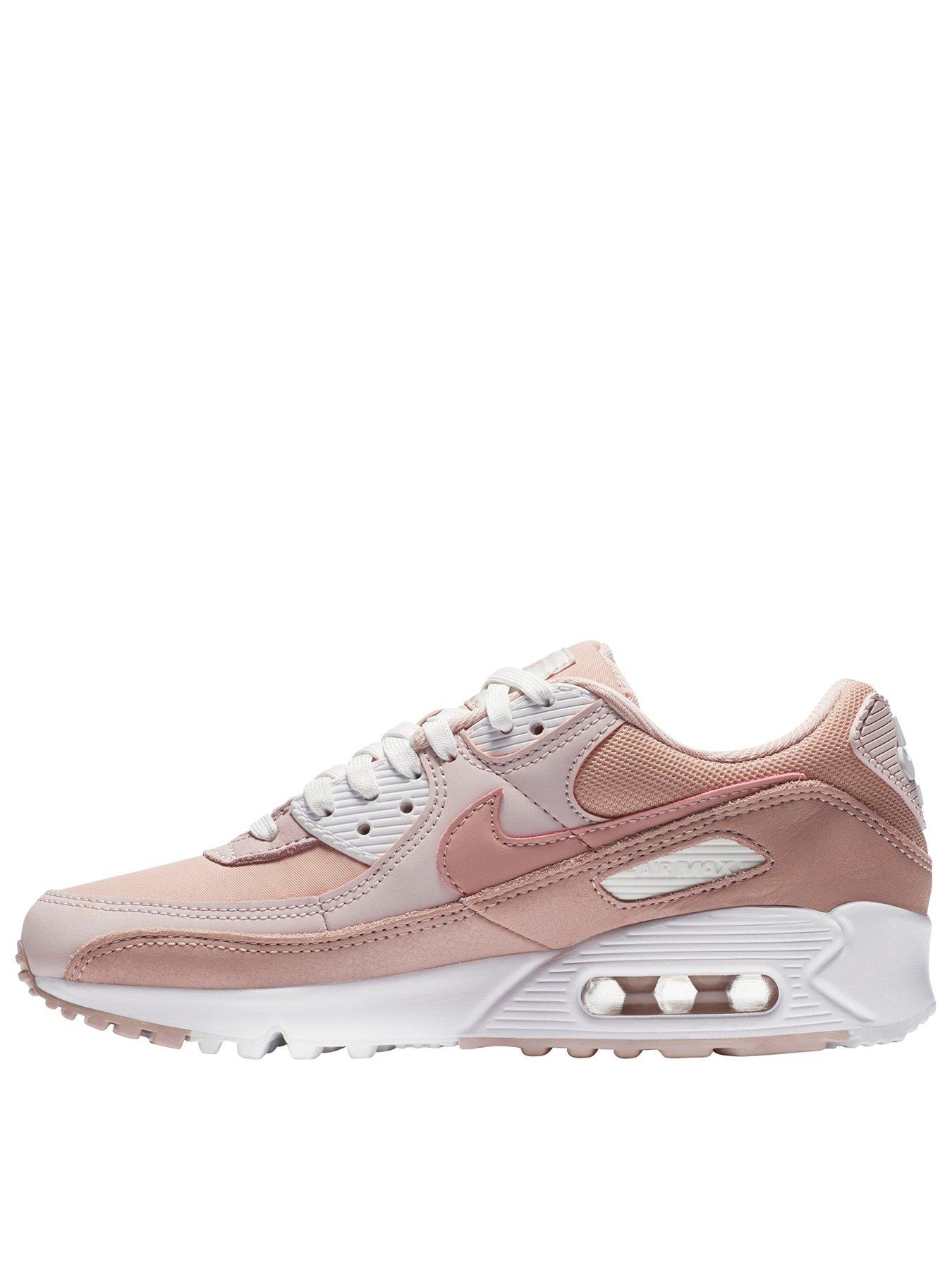 Nike air max shop 90 pink white