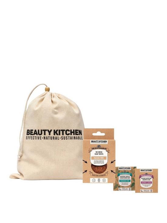 front image of beauty-kitchen-the-sustainables-zero-waste-hair-collection-total-weightnbsp-178-grams