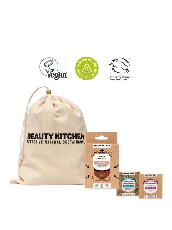 stillFront image of beauty-kitchen-the-sustainables-zero-waste-hair-collection-total-weightnbsp-178-grams