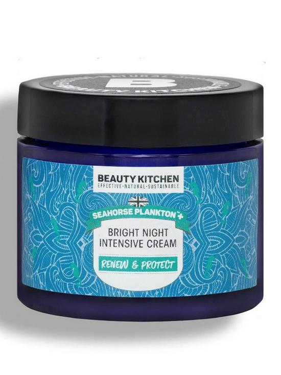 front image of beauty-kitchen-seahorse-plankton-bright-night-intensive-cream-60ml