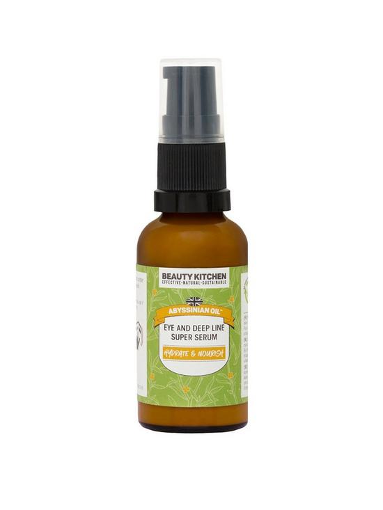 front image of beauty-kitchen-abyssinian-oil-super-serum-for-eye-deep-lines-30ml