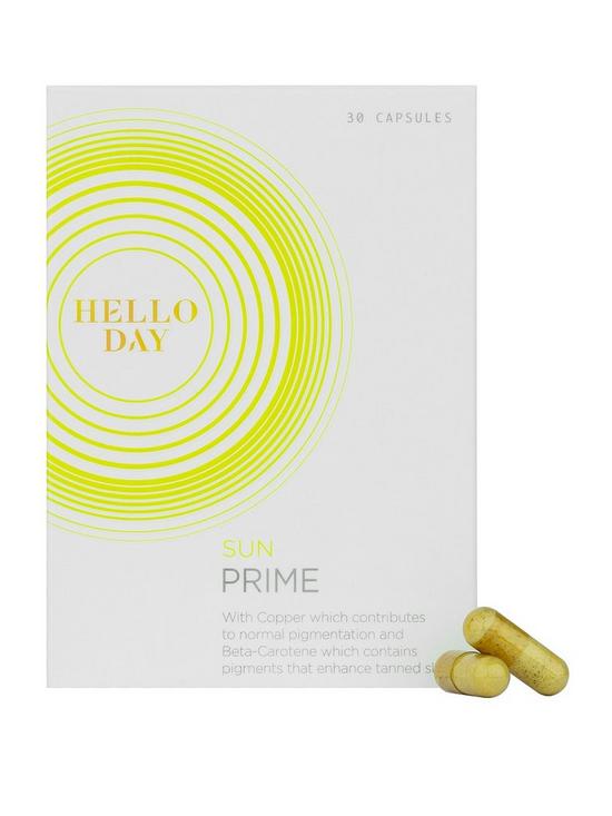 front image of hello-day-sun-prime-vegan-30-capsules