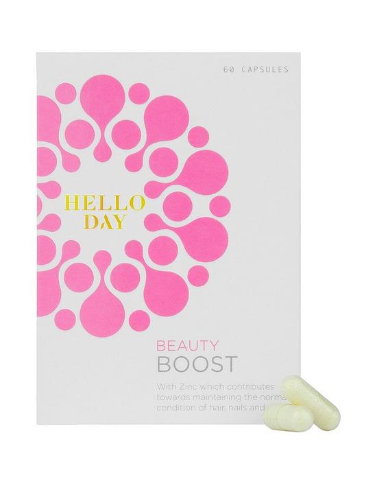 front image of hello-day-beauty-boost-vegan-60-capsules