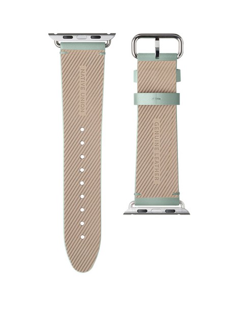 native-union-genuine-leather-classic-strap-for-apple-watch-44mm-sage