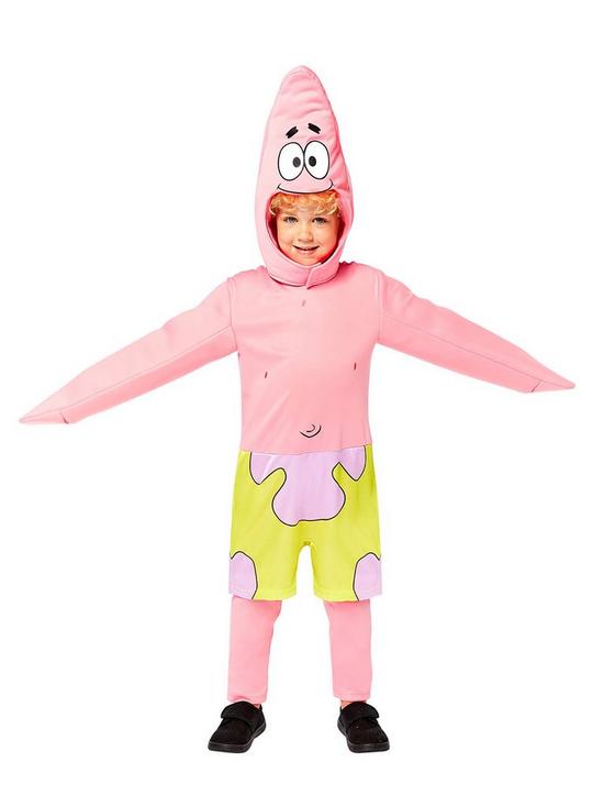 front image of spongebob-squarepants-spongebob-patrick-boys-costume