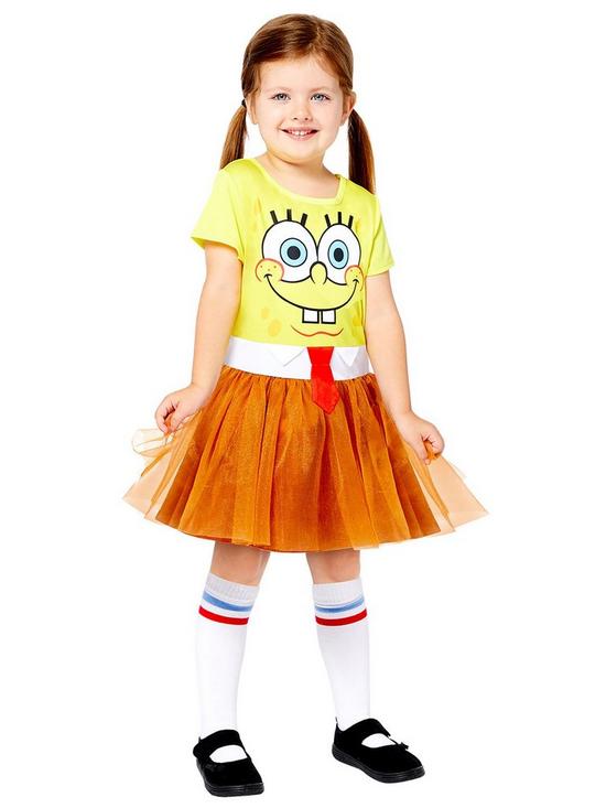 front image of spongebob-squarepants-spongebob-girls-costume