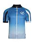  image of dare-2b-dare2b-petrol-blue-hexagon-gradient-print-cycling-jersey